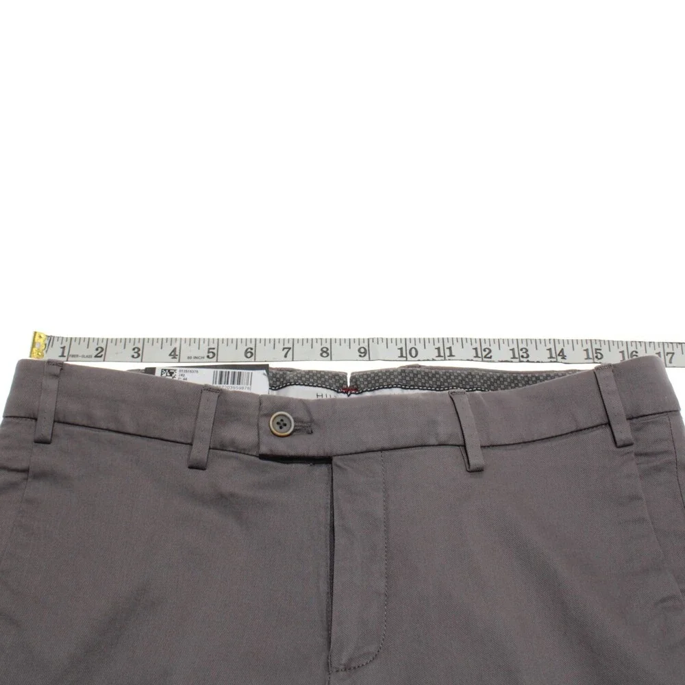 Hilti NWT Tilo I Slim Straight Chinos / Casual Pants Size 48 (US 32) Gray Cotton